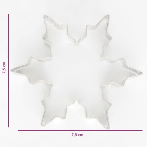Cookie Cutter - Ice Crystal 7.5cm
